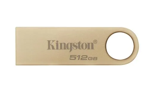 Memoria Usb 3.2 Kingston Datatraveler Se9 G3 512Gb Lectura 220Mb/S Dorado Dtse9G3/512Gb