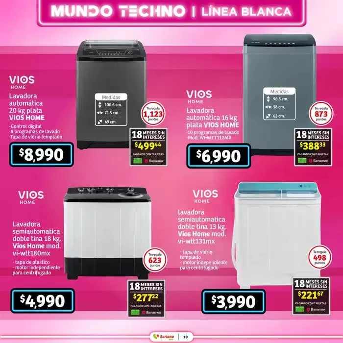 Catálogo de Mundo Techno Híper Nacional 27 de marzo al 29 de abril 2025 - Pagina 19