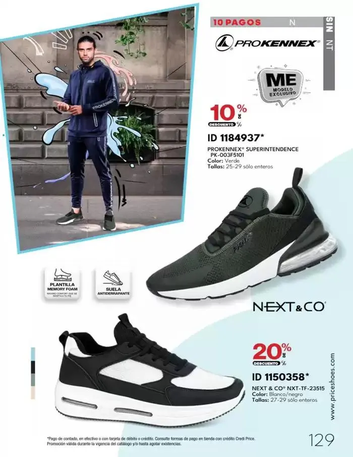 Catálogo de 10 PAGOS SIN INT | CALZADO | PV | 2025 | 1E 1 de abril al 30 de septiembre 2025 - Pagina 129