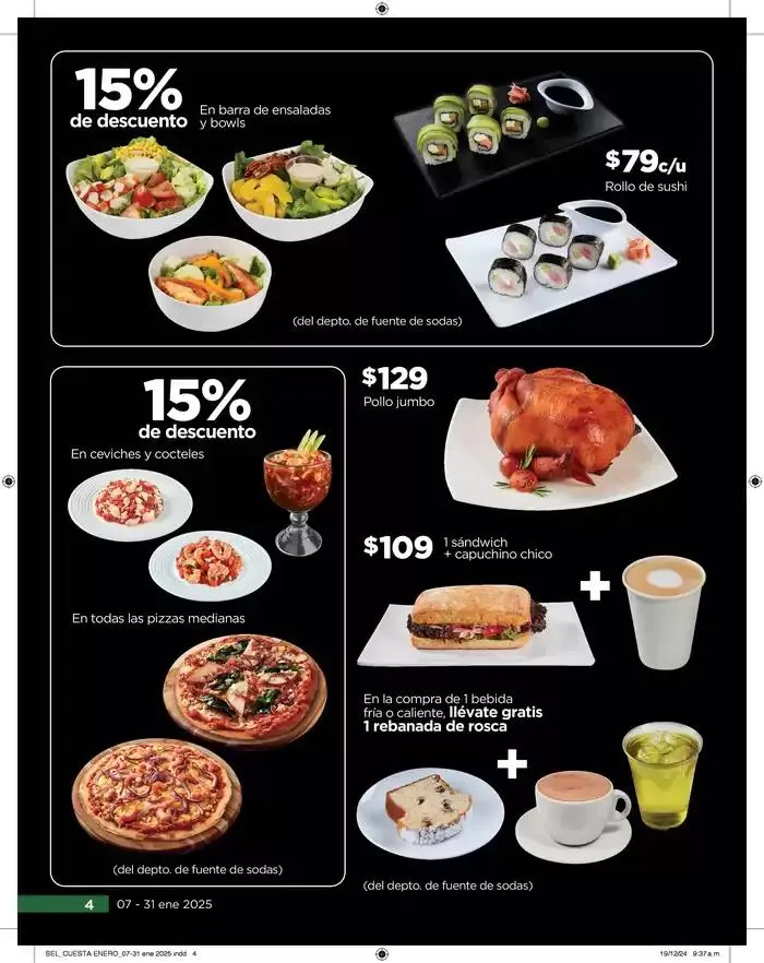 Catálogo de Llevarte más cuesta menos 8 de enero al 31 de enero 2025 - Pagina 4