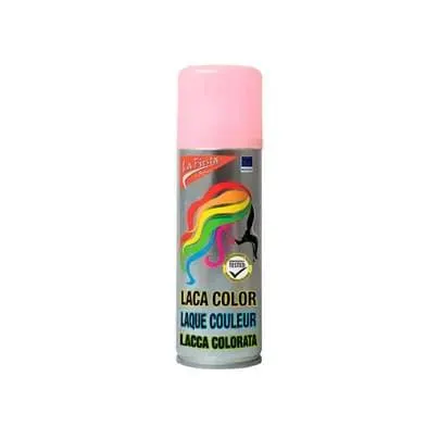 Laca Capilar La Fiesta Color Rosa Claro x 125ml