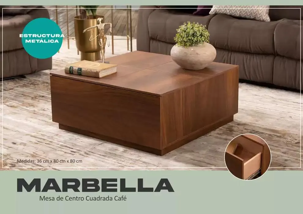 Catálogo de Muebles Dico Mesas Ocasionales Centro 2025 14 de febrero al 31 de diciembre 2025 - Pagina 37