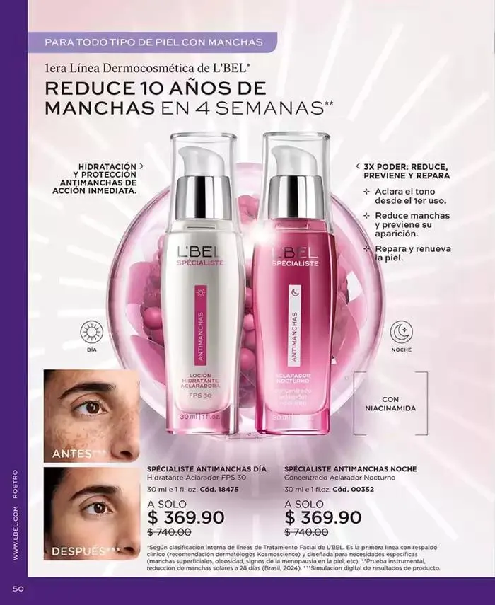 Catálogo de Catálogo L'Bel México C03 7 de enero al 6 de febrero 2025 - Pagina 44