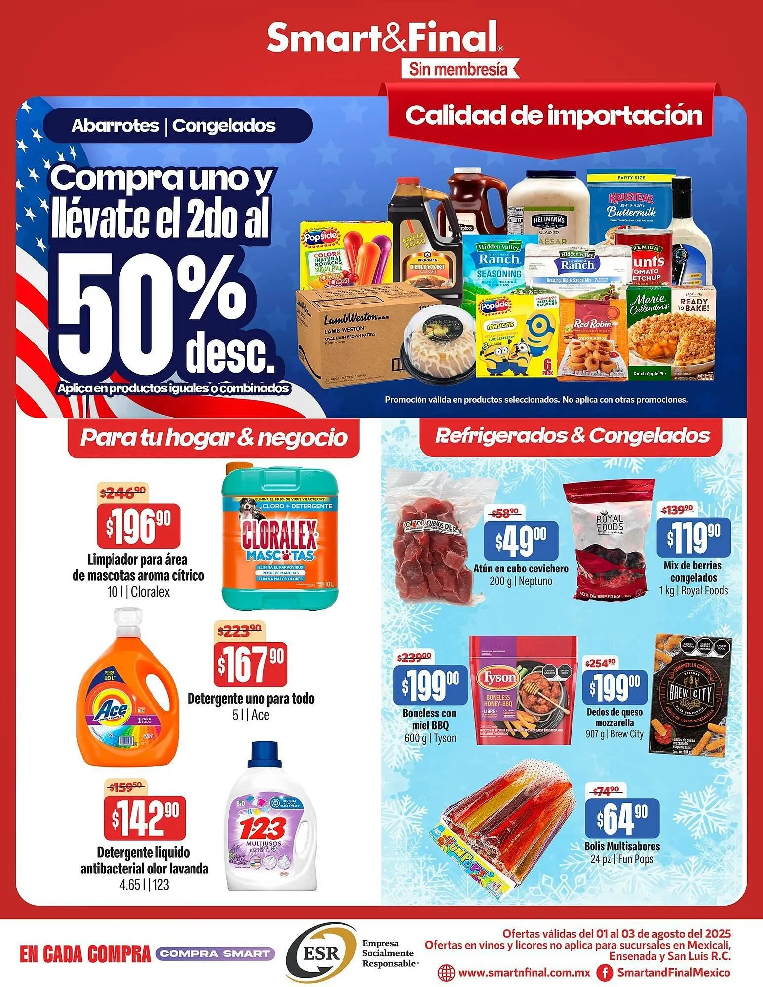 Catálogo de Catálogo Smart & Final 1 de agosto al 3 de agosto 2025 - Pagina 3