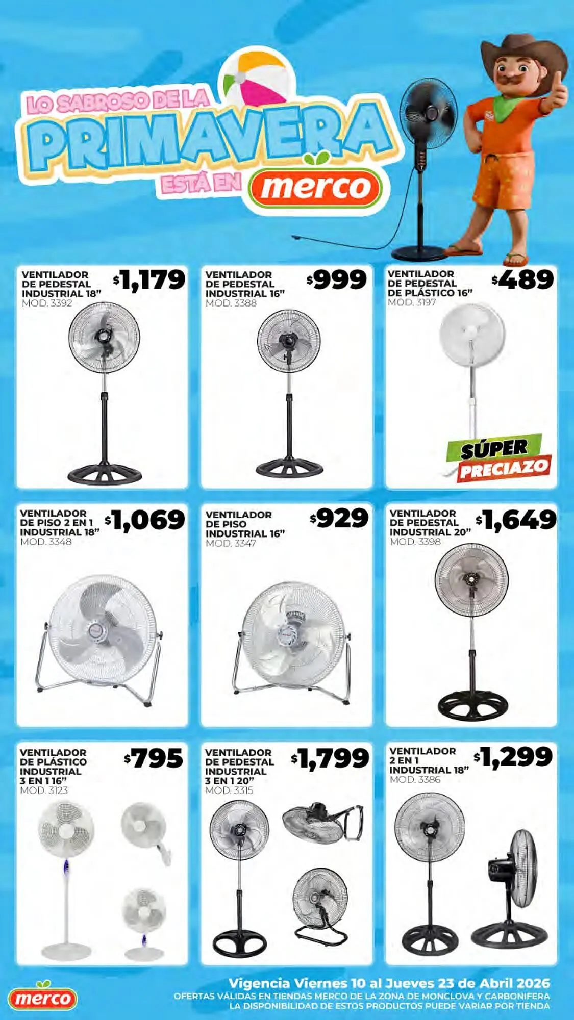 Catálogo de Folleto Merco 10 de abril al 23 de abril 2026 - Pagina 1