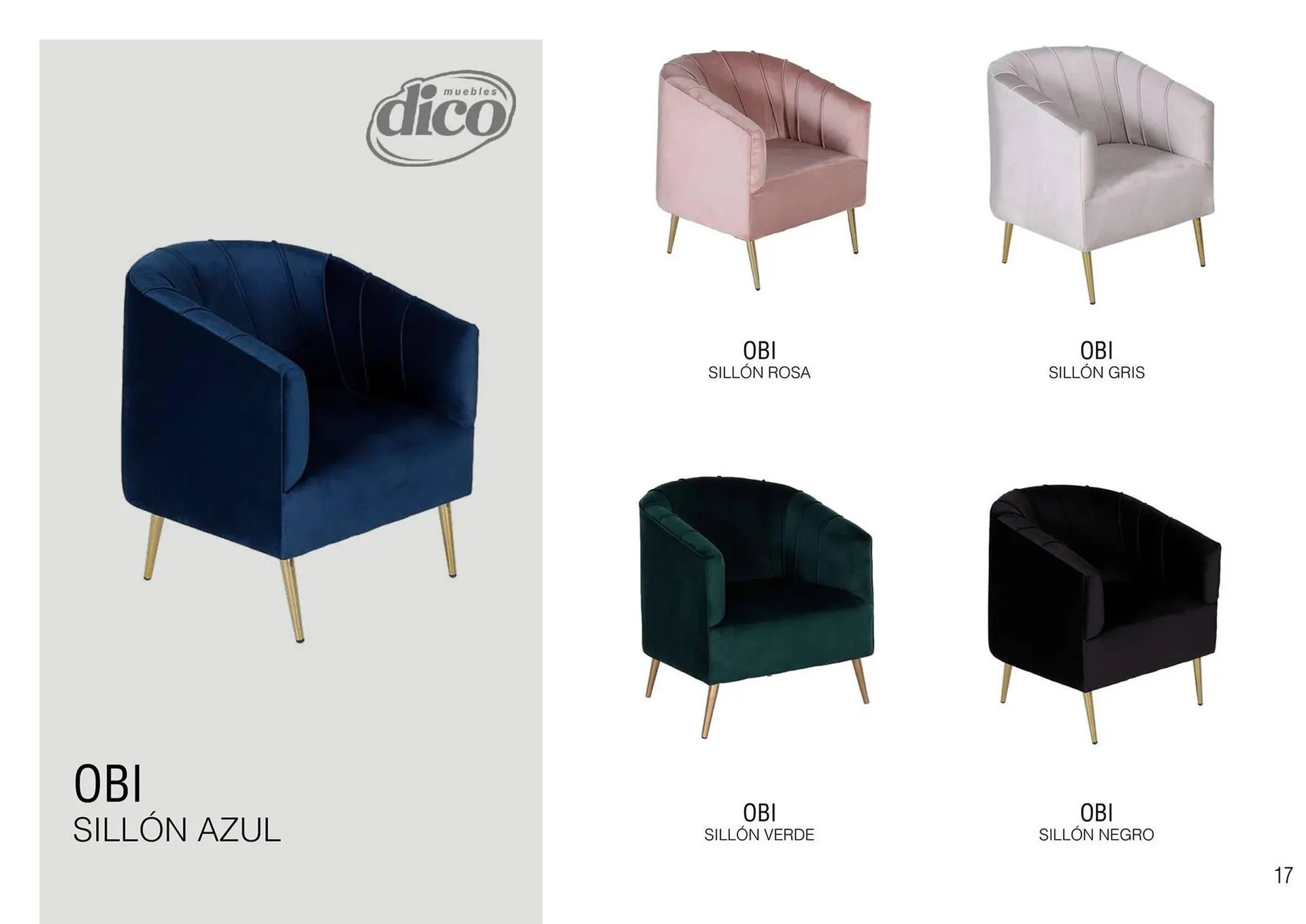 Catálogo de Catálogo Muebles Dico 18 de marzo al 31 de diciembre 2024 - Pagina 17