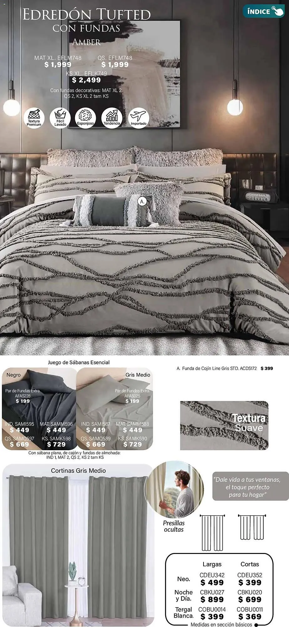 Catálogo de Catálogo Colchas Concord 1 de noviembre al 1 de febrero 2026 - Pagina 141