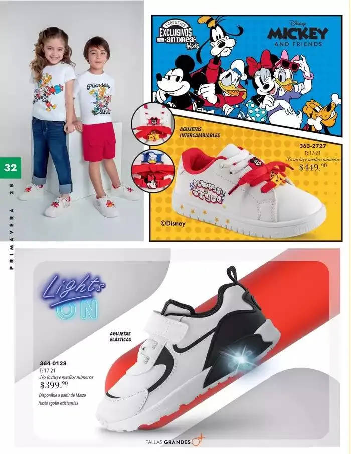 Catálogo de ANDREA | INFANTIL 26 de enero al 24 de mayo 2025 - Pagina 32