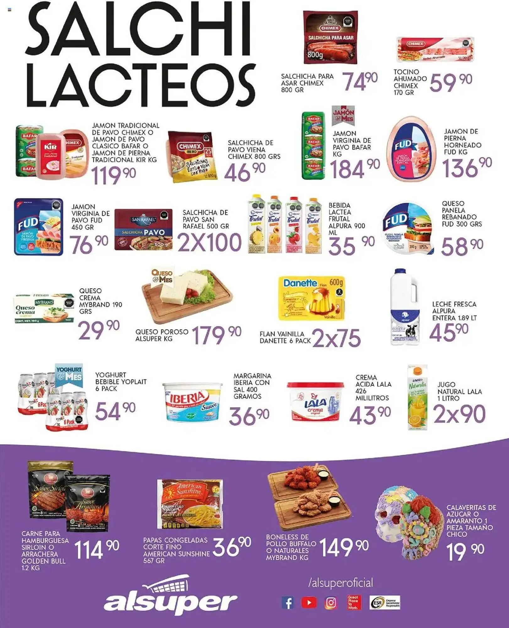 Catálogo de Folleto Alsuper 17 de octubre al 20 de octubre 2025 - Pagina 3