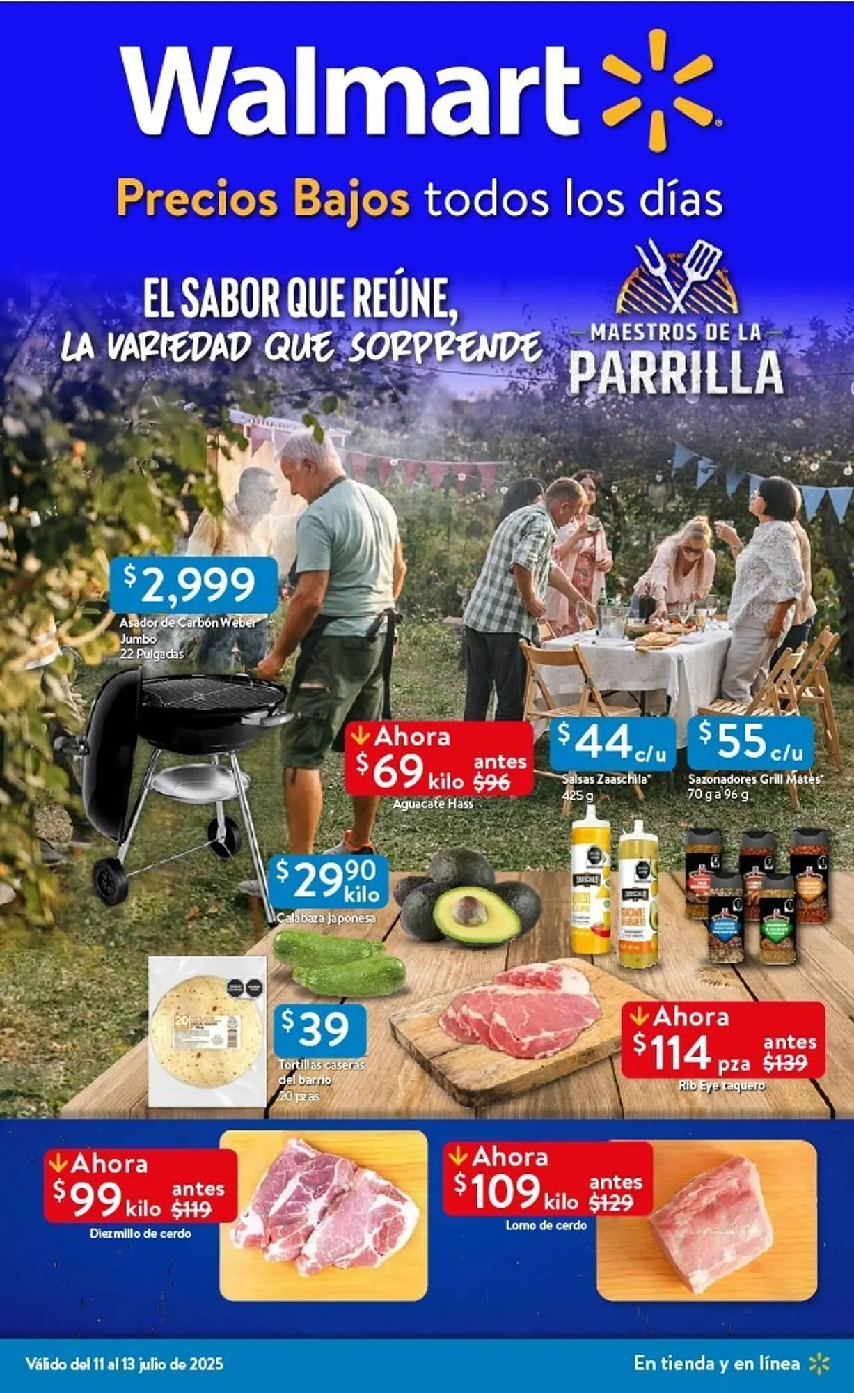 Catálogo de Catálogo Walmart 11 de julio al 13 de julio 2025 - Pagina 1
