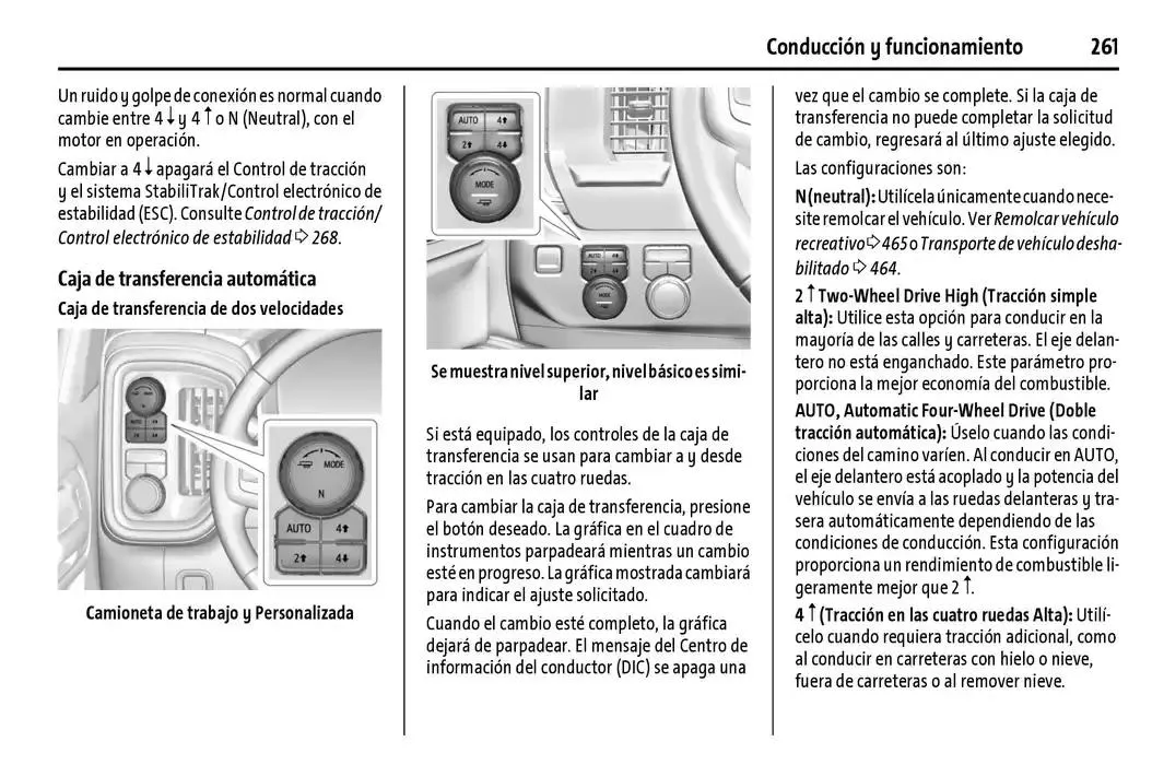 Catálogo de Cheyenne 2025 Manual del propietario 22 de enero al 31 de diciembre 2025 - Pagina 262