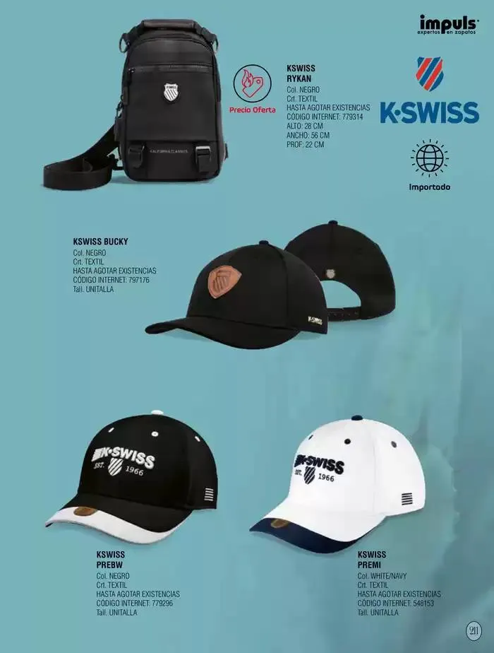 Catálogo de Primavera-Verano Caballero 2025 6 de enero al 30 de junio 2025 - Pagina 213