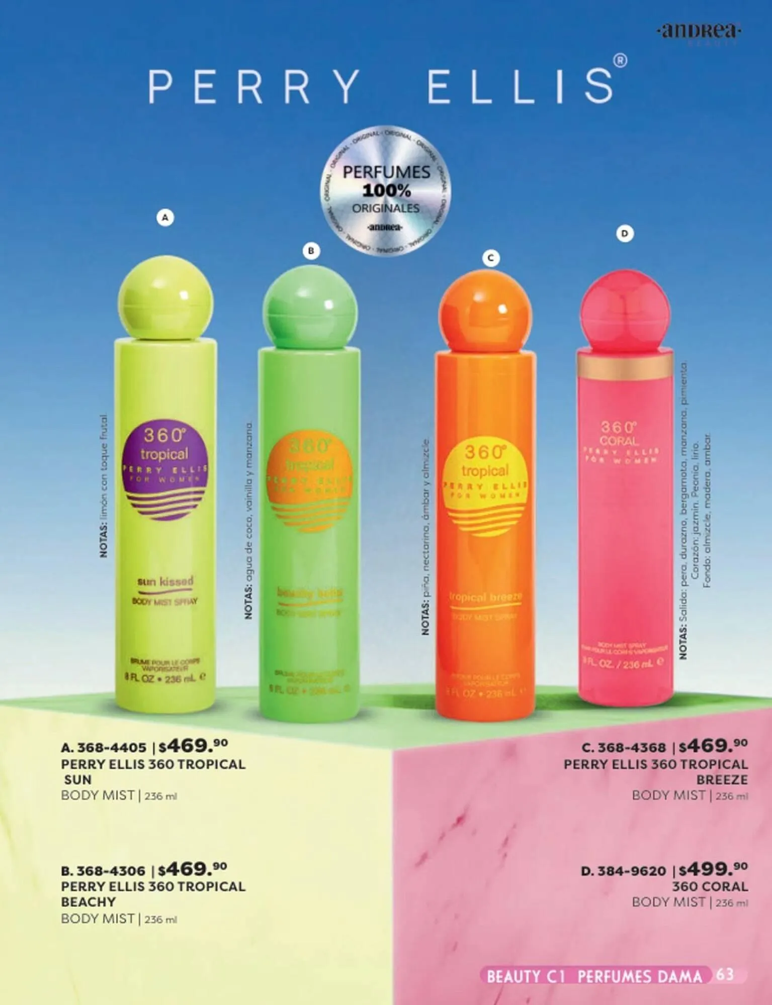 Catálogo de Catálogo Andrea 30 de enero al 30 de abril 2026 - Pagina 63