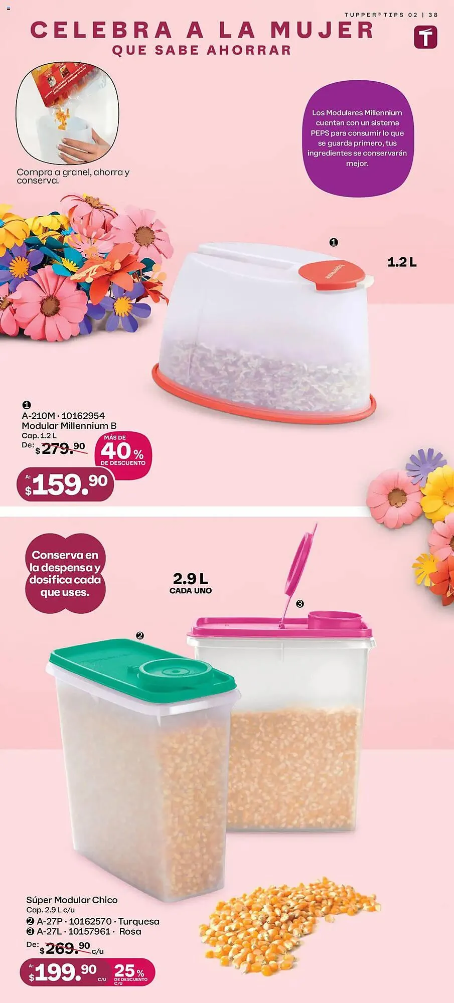 Catálogo de Catálogo Tupperware 27 de enero al 23 de febrero 2025 - Pagina 38