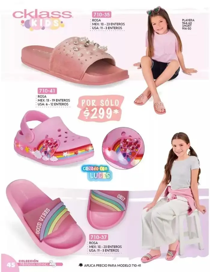 Catálogo de Catálogo Cklass Kids Niñas Primavera Verano 2025 México 8 de enero al 30 de junio 2025 - Pagina 42