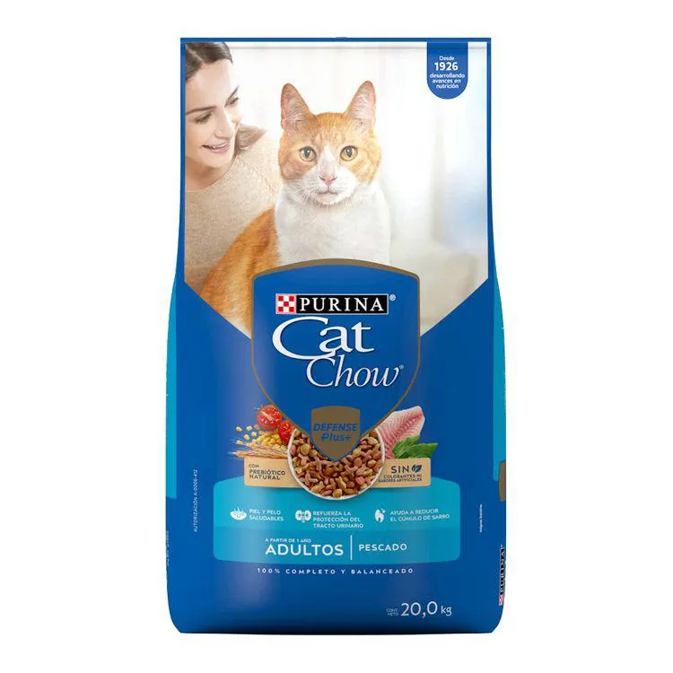 ALIMENTO CAT CHOW PESCADO 20 KG - 1 pieza