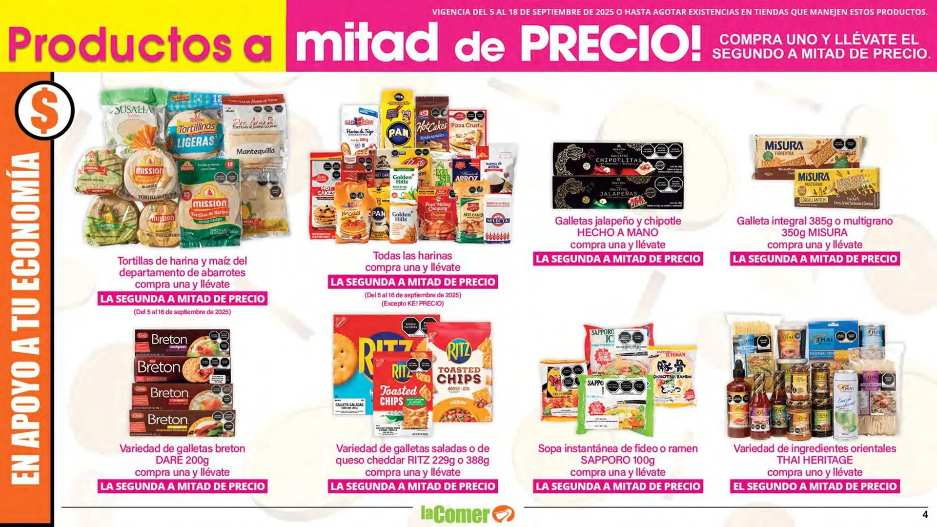 Catálogo de Folleto La Comer 5 de septiembre al 18 de septiembre 2025 - Pagina 4