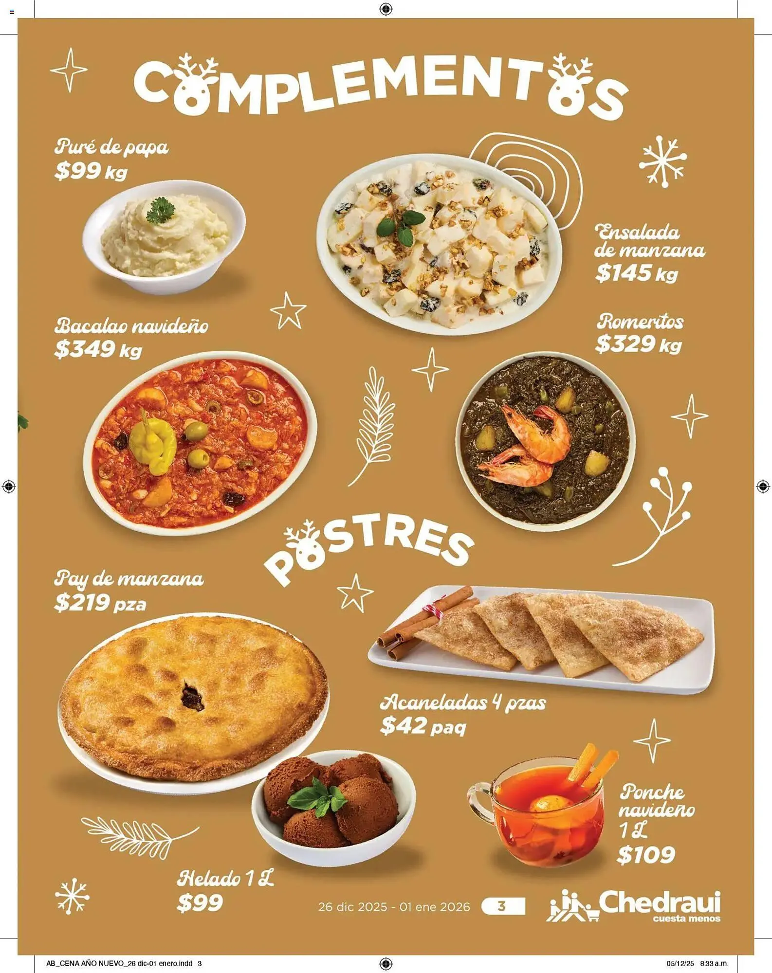Catálogo de Folleto Chedraui 27 de diciembre al 1 de enero 2026 - Pagina 3