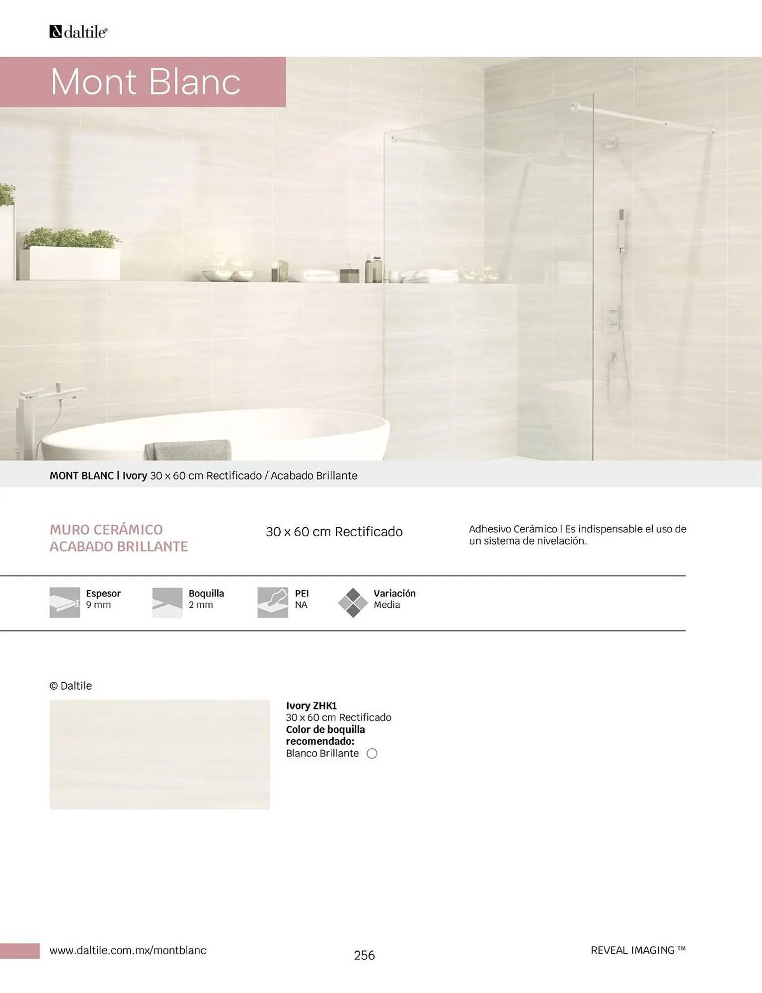 Catálogo de Catálogo Daltile 1 de enero al 31 de diciembre 2024 - Pagina 256