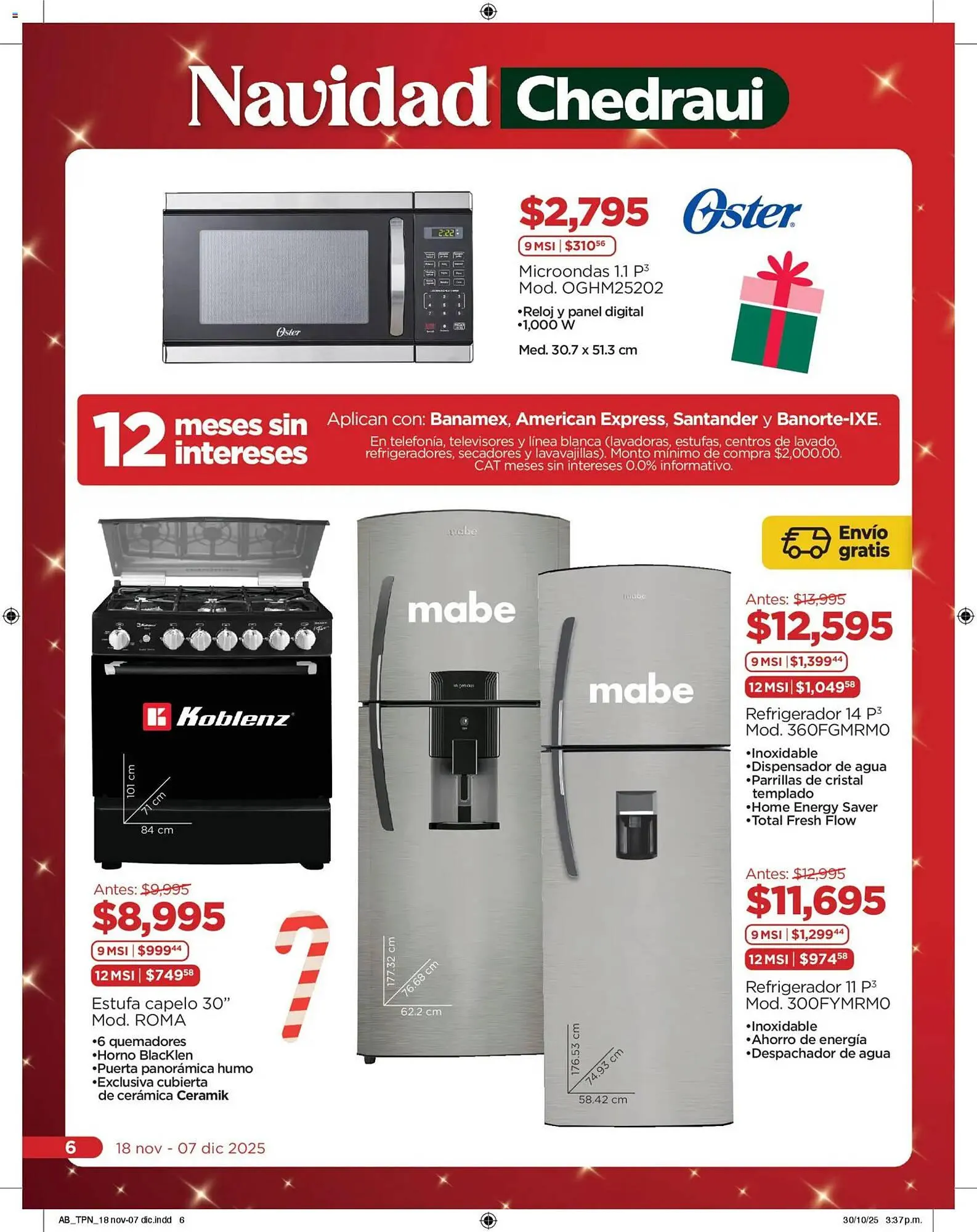 Catálogo de Folleto Chedraui 18 de noviembre al 8 de diciembre 2025 - Pagina 6