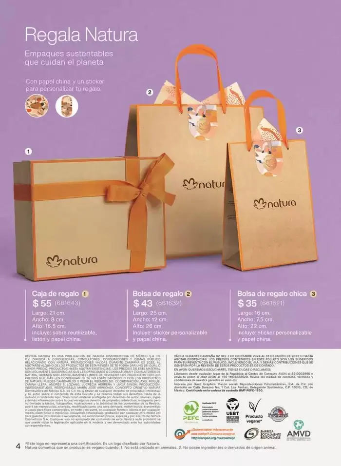 Catálogo de Avon Folleto Natura C2 3 de enero al 3 de febrero 2025 - Pagina 4
