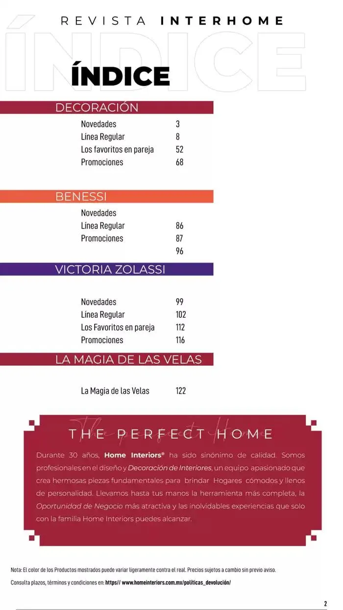 Catálogo de Inter Home - Los Aromas del Amor 9 de enero al 14 de febrero 2025 - Pagina 2
