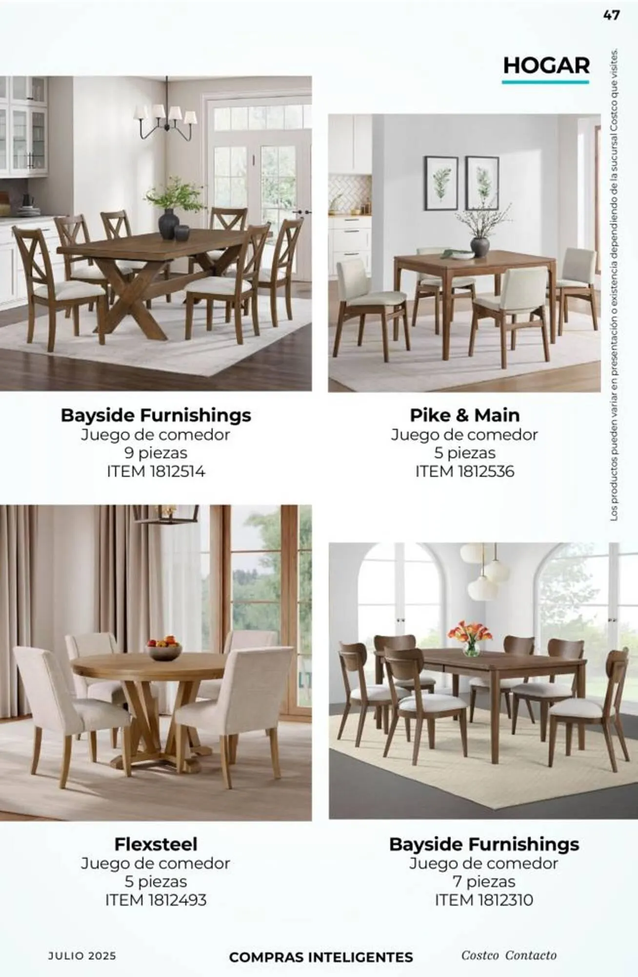 Catálogo de Catálogo Costco 1 de julio al 31 de julio 2025 - Pagina 47