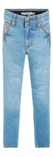 Pantalón Jeans Vaquero Slim Wrangler Niño 145