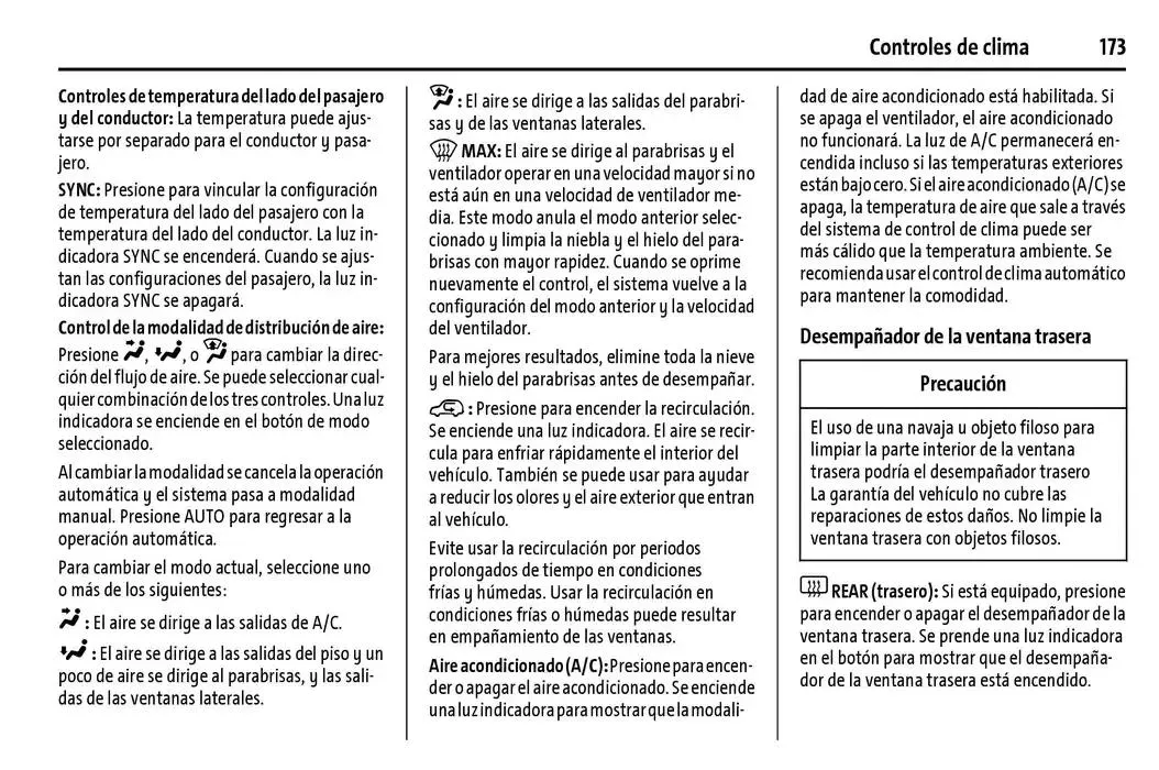 Catálogo de Chevrolet Corvette Stingray Manual del propietario 22 de enero al 31 de diciembre 2025 - Pagina 174