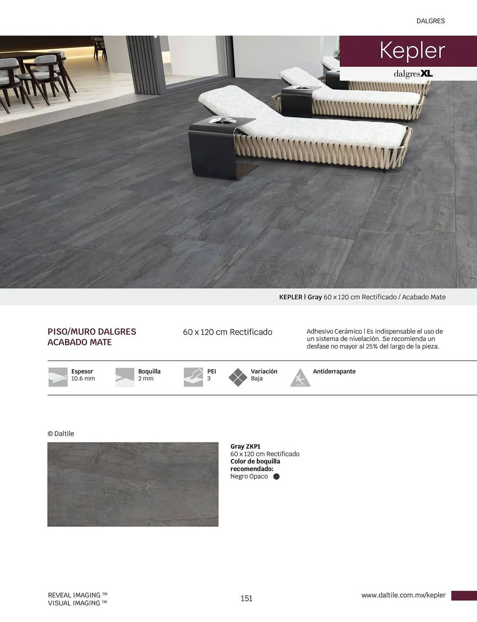Catálogo de Catálogo Daltile 1 de enero al 31 de diciembre 2024 - Pagina 151