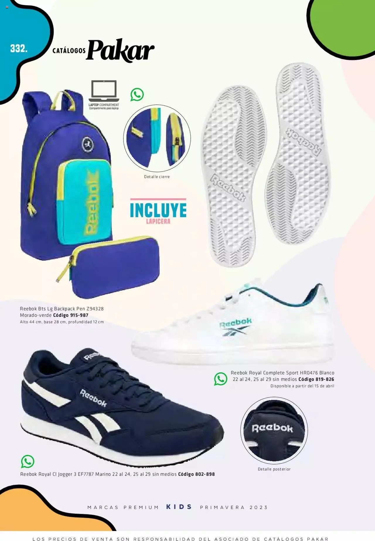 Catálogo de SC Pakar kids 3 de marzo al 31 de diciembre 2023 - Pagina 332