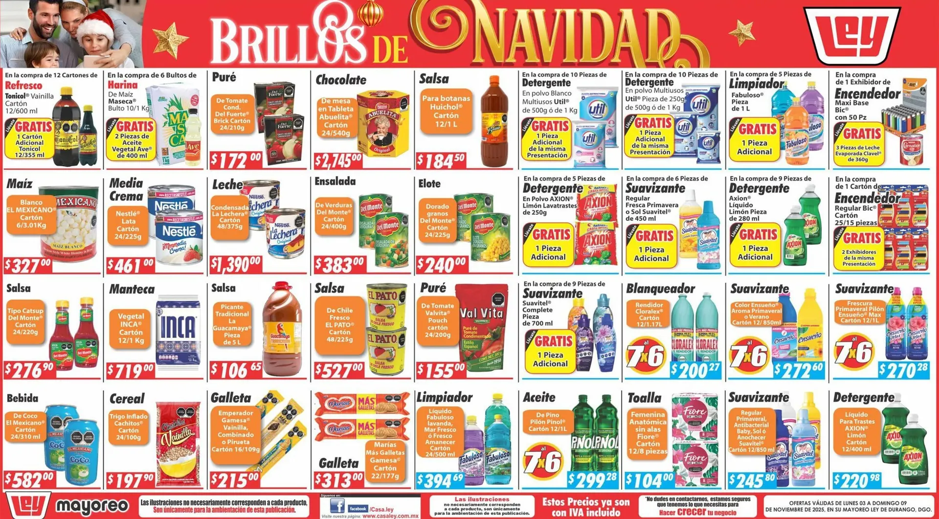 Catálogo de Folleto Casa Ley 3 de noviembre al 9 de noviembre 2025 - Pagina 3