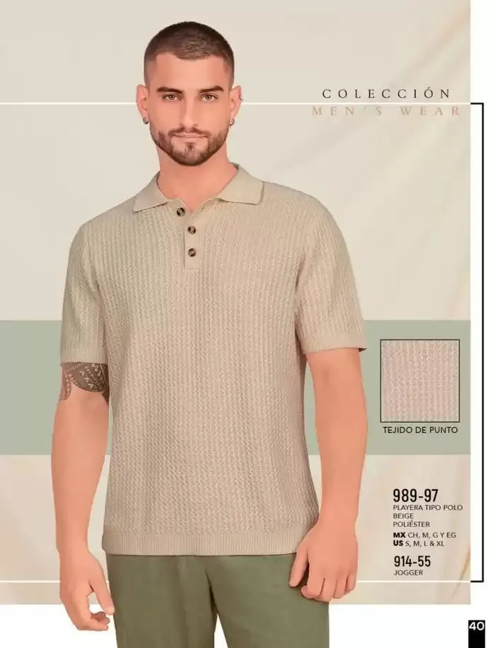 Catálogo de Catálogo Cklass Ropa Caballero Primavera Verano 2025 8 de enero al 30 de junio 2025 - Pagina 41