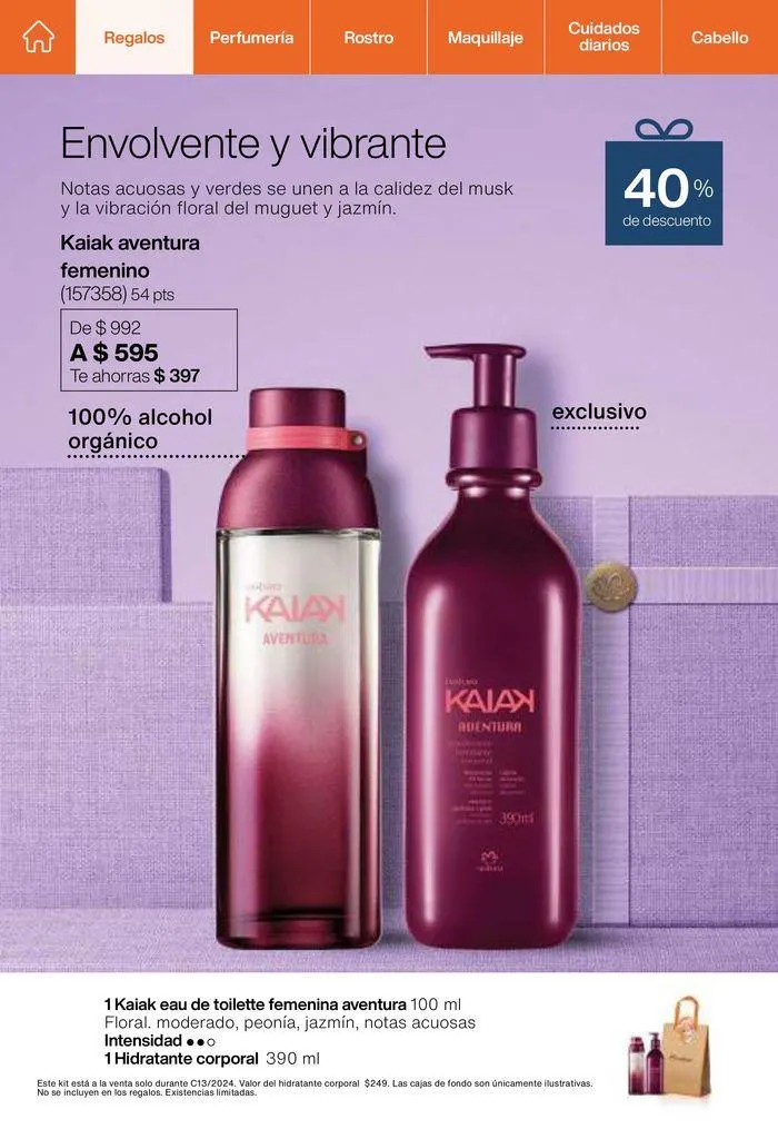 Catálogo de Revista Natura Ciclo 13 2024 30 de julio al 31 de agosto 2024 - Pagina 8