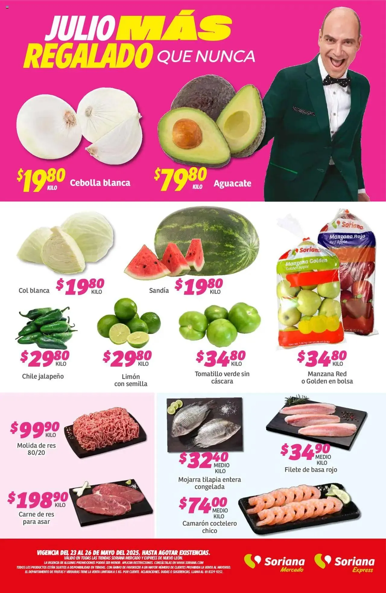 Catálogo de Soriana - Fin de Semana Mercado Noreste 23 de mayo al 26 de mayo 2025 - Pagina 1