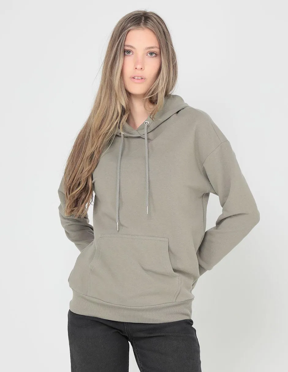 Sudadera con capucha y bolsa Non Stop para mujer