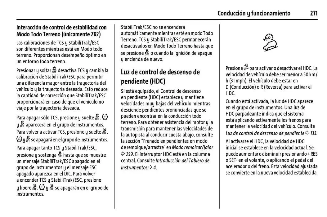 Catálogo de Cheyenne 2025 Manual del propietario 22 de enero al 31 de diciembre 2025 - Pagina 272