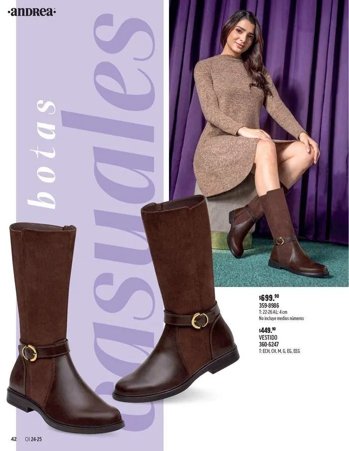 Catálogo de ANDREA - CALZADO DAMA 26 de agosto al 25 de enero 2025 - Pagina 136
