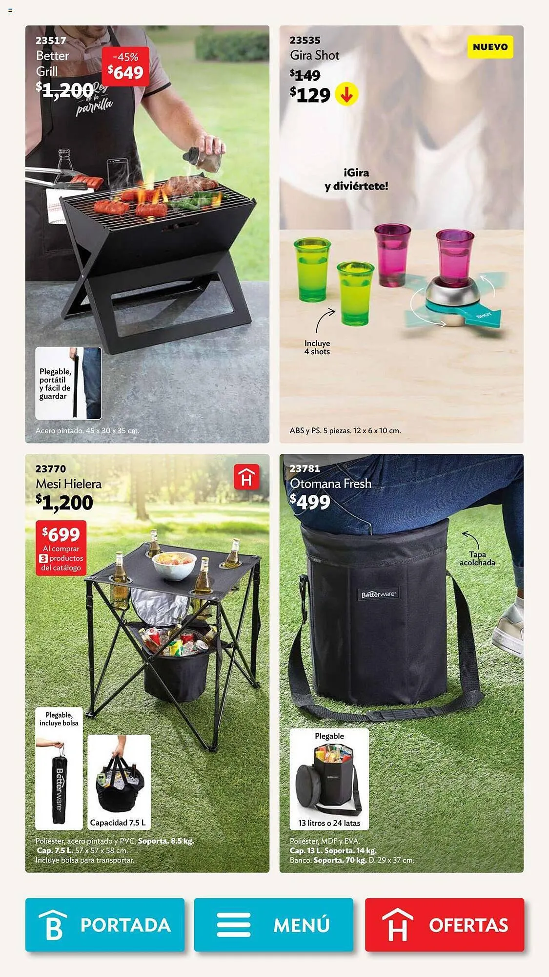 Catálogo de Catálogo BetterWare 2 de octubre al 27 de octubre 2023 - Pagina 61