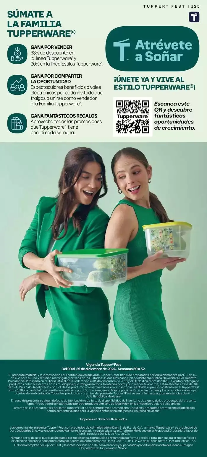 Catálogo de Tupper Tips 20 de diciembre al 29 de diciembre 2024 - Pagina 125
