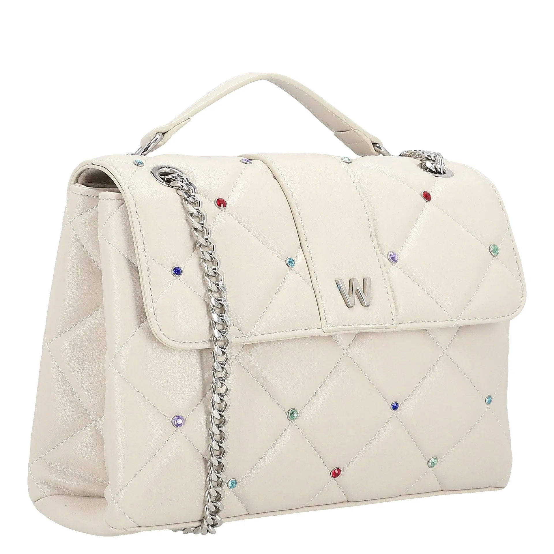 Bolsa Crossbody Kuuki Trofa Sintetico Marfil Westies