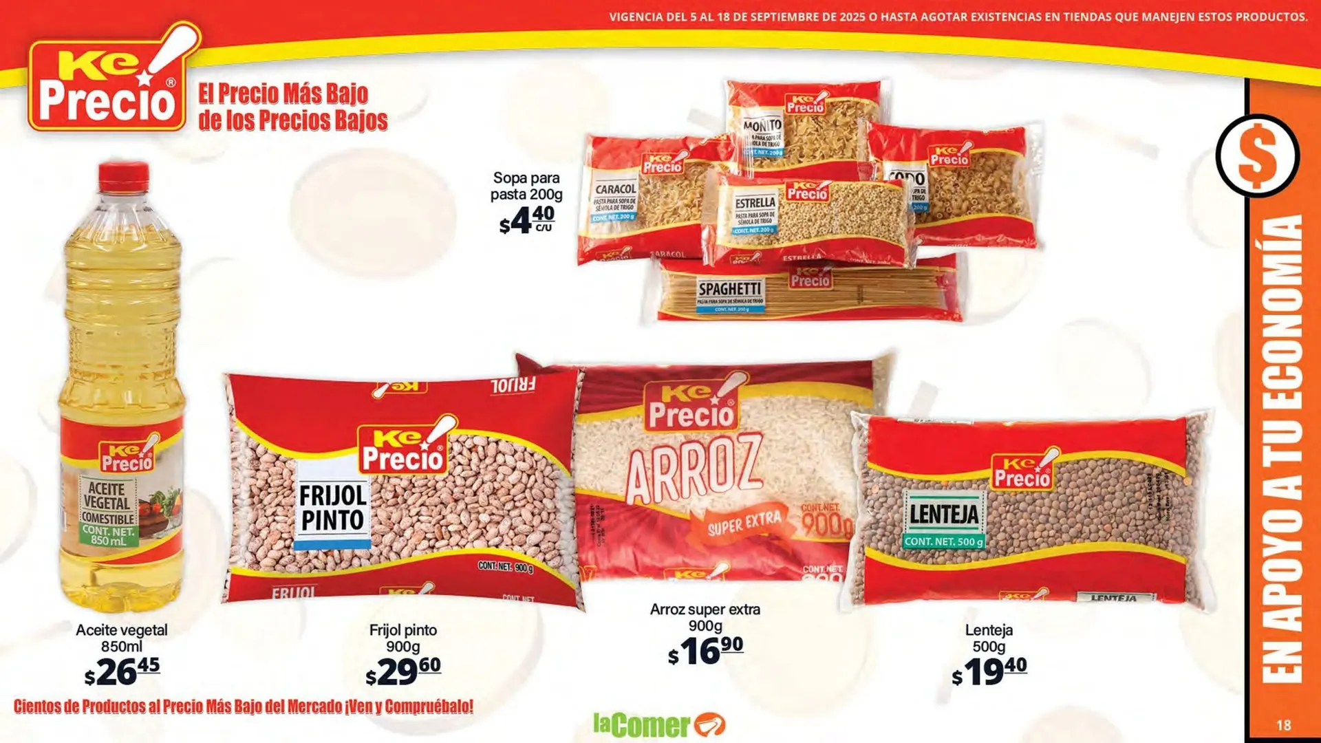 Catálogo de Folleto La Comer 5 de septiembre al 18 de septiembre 2025 - Pagina 18