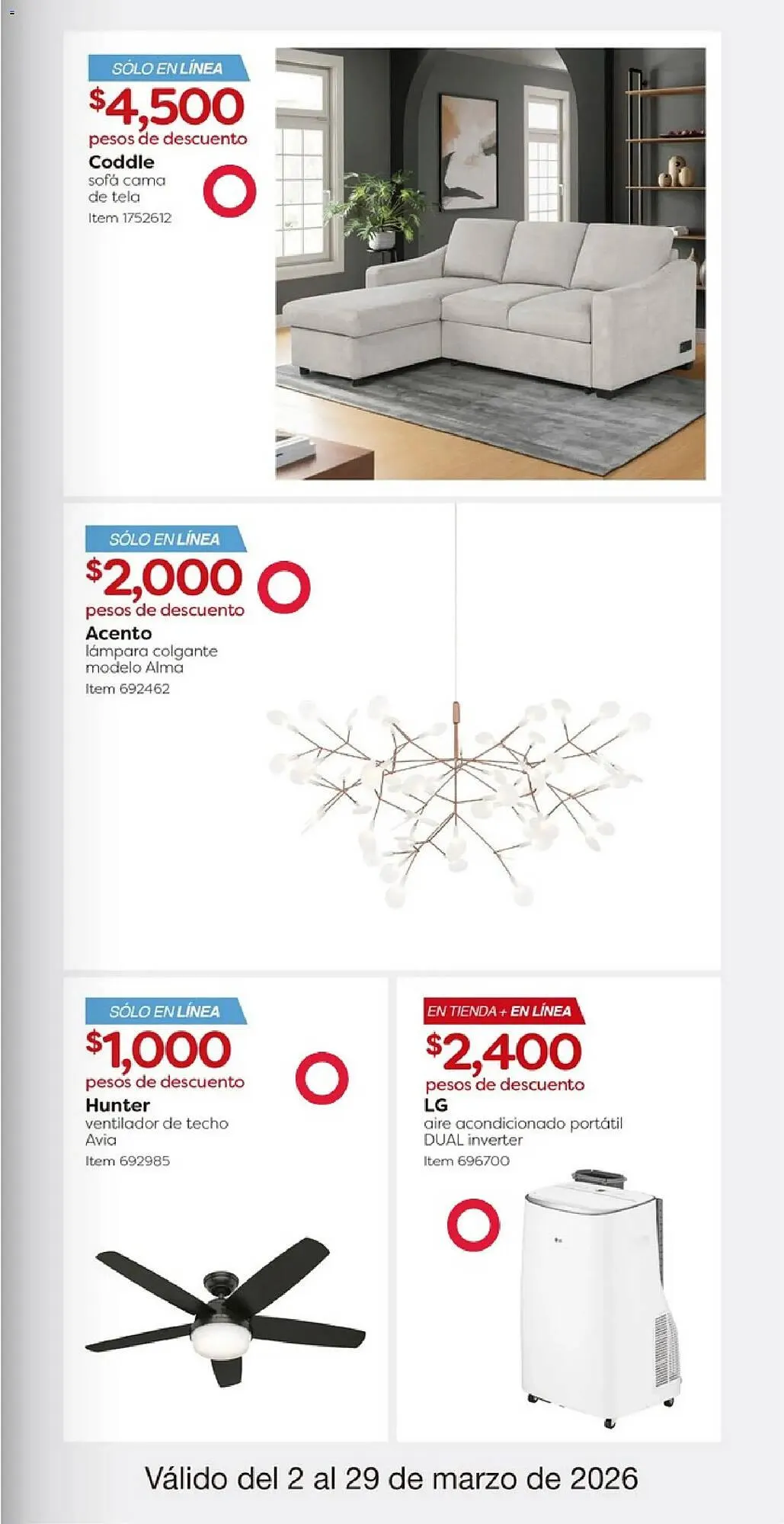 Catálogo de Catálogo Costco 2 de marzo al 29 de marzo 2026 - Pagina 19