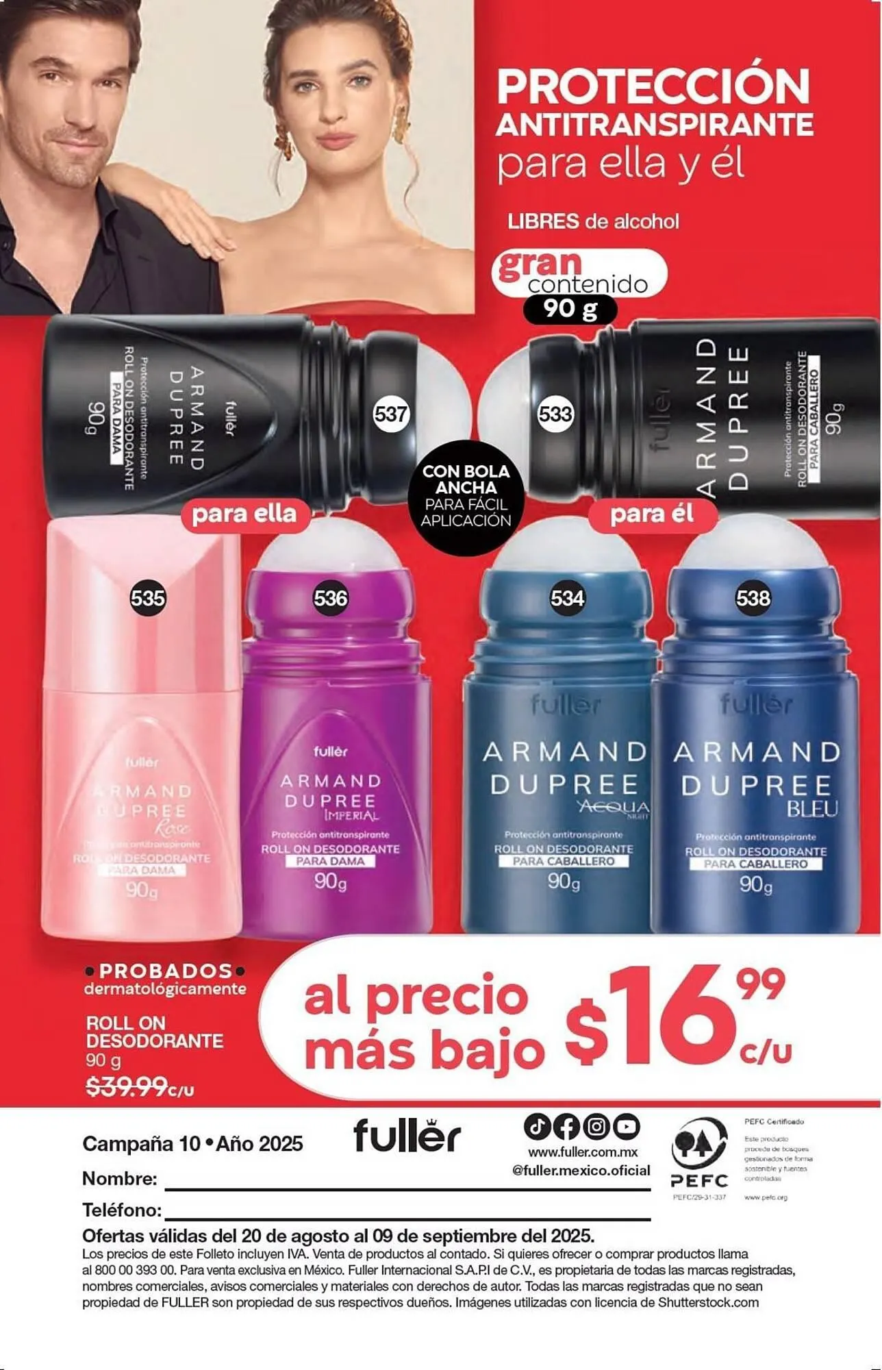 Catálogo de Catálogo Fuller 21 de agosto al 31 de octubre 2025 - Pagina 204