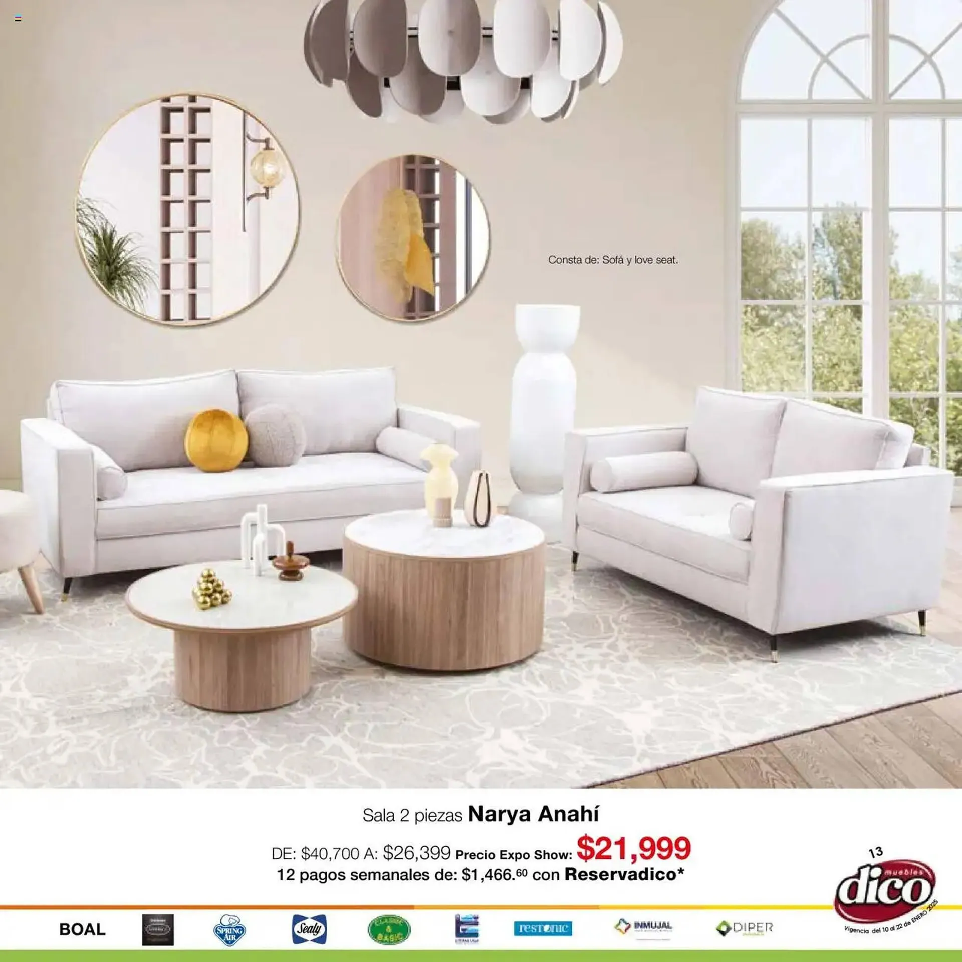 Catálogo de Catálogo Muebles Dico 10 de enero al 22 de enero 2025 - Pagina 13