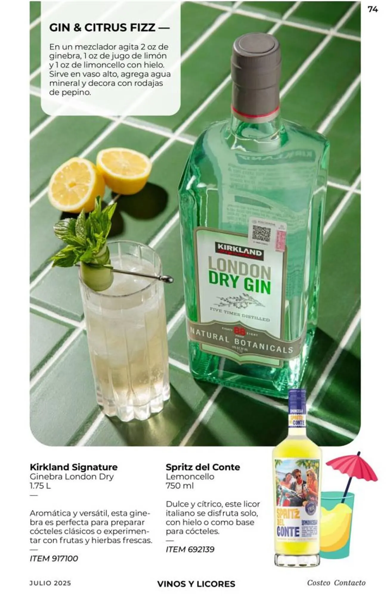 Catálogo de Catálogo Costco 1 de julio al 31 de julio 2025 - Pagina 74