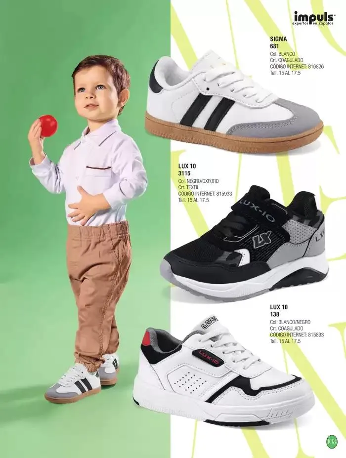 Catálogo de Primavera-Verano Niño 2025 6 de enero al 30 de junio 2025 - Pagina 105