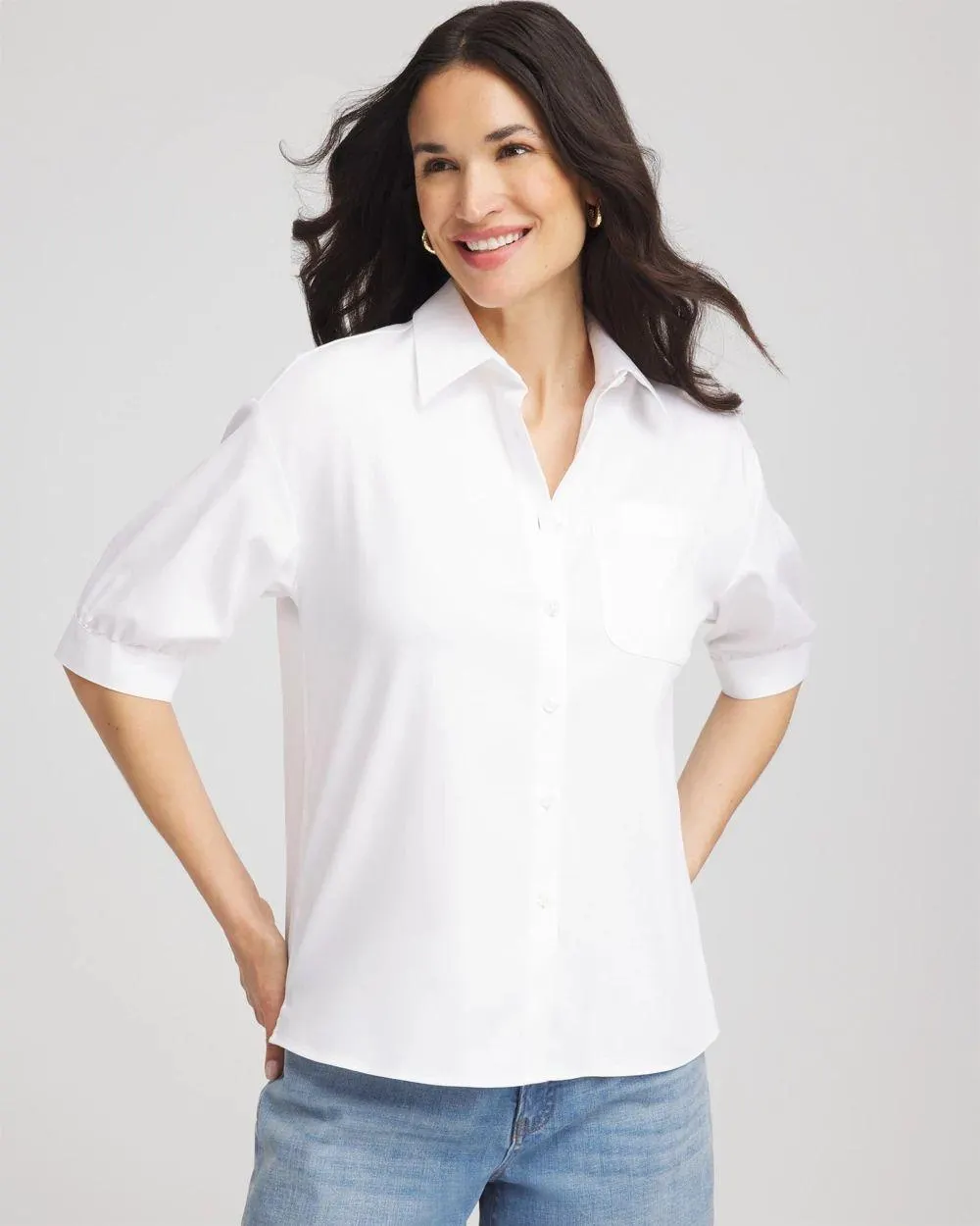 No Iron ™ Short-Sleeved Shirt