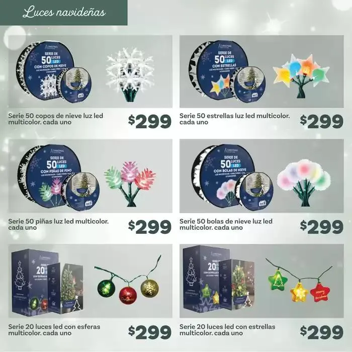 Catálogo de Especial Decoración Navideña Híper 2 de octubre al 12 de noviembre 2024 - Pagina 32