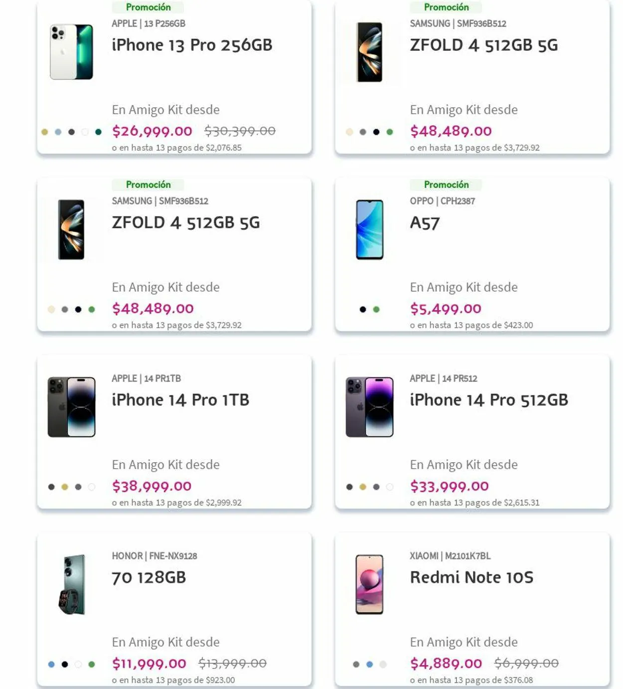 Catálogo de Telcel 11 de septiembre al 20 de septiembre 2023 - Pagina 8